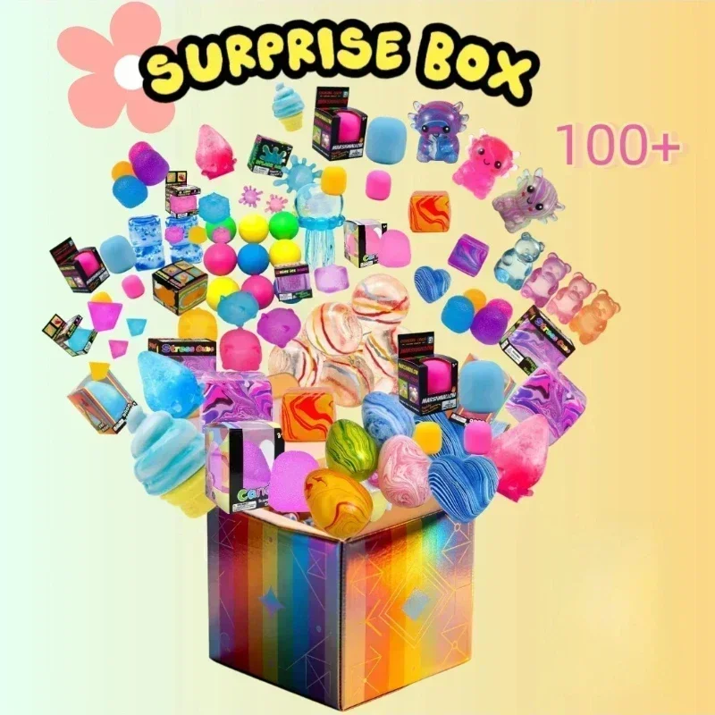 Mystery Box Blind Bag - أكثر من 200 قطعة من ألعاب