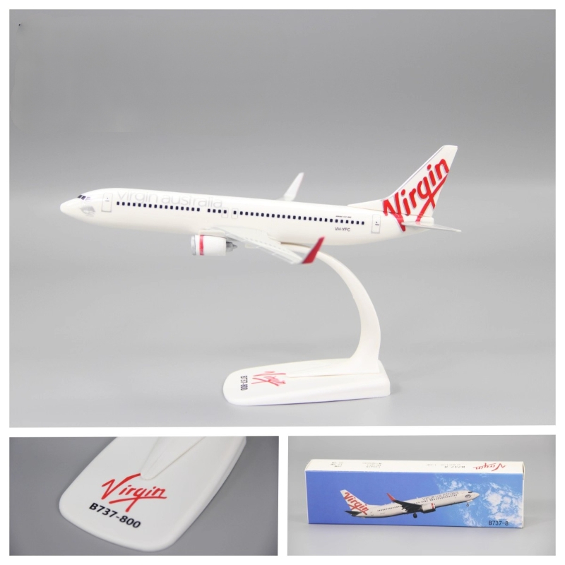 Model Airplane Plastic - نموذج طائرة بمقياس 1:200 لطرازات B737-800