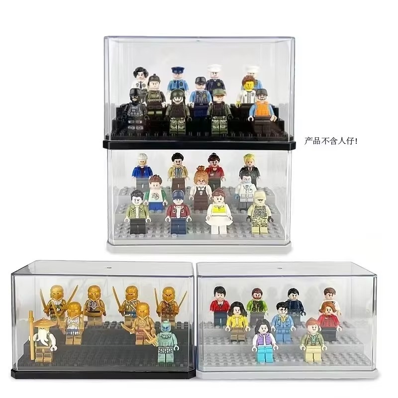 Building Block Mini - صندوق عرض صغير مصنوع من الأكريليك،