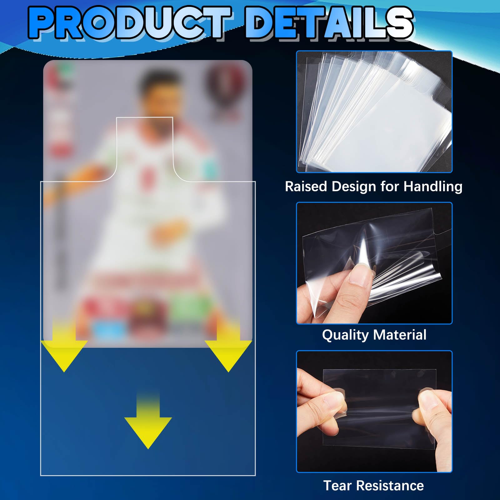 100-1000 قطعة 65*90 مللي متر أ - مراجعة Graded Card Display وسعره