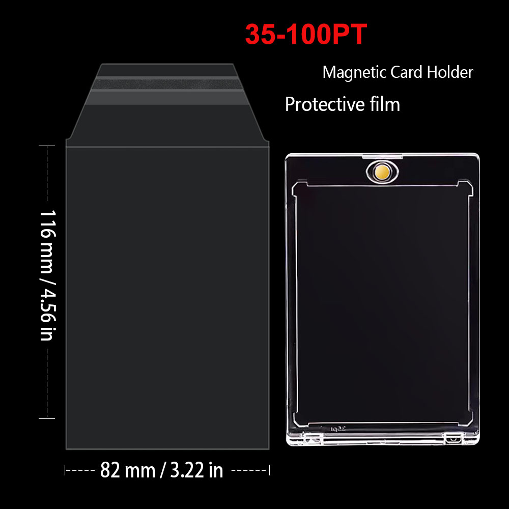 100 قطعة حامل بطاقة قابلة لإعا - مراجعة Graded Card Display وسعره