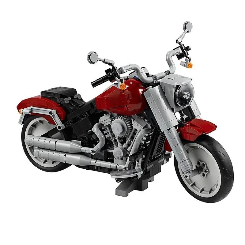 مجموعة بناء دراجة نارية هارلي  - مراجعة Lego Set Creator وسعره