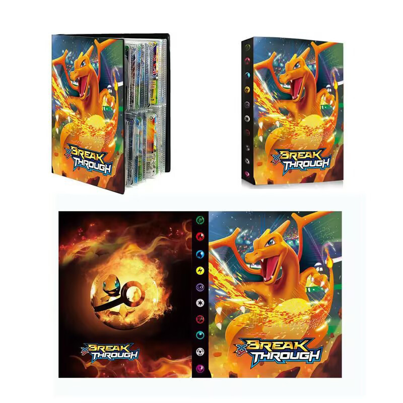 240 قطعة من ألبوم بطاقات كرتون - مراجعة Pokemon Binder Card وسعره