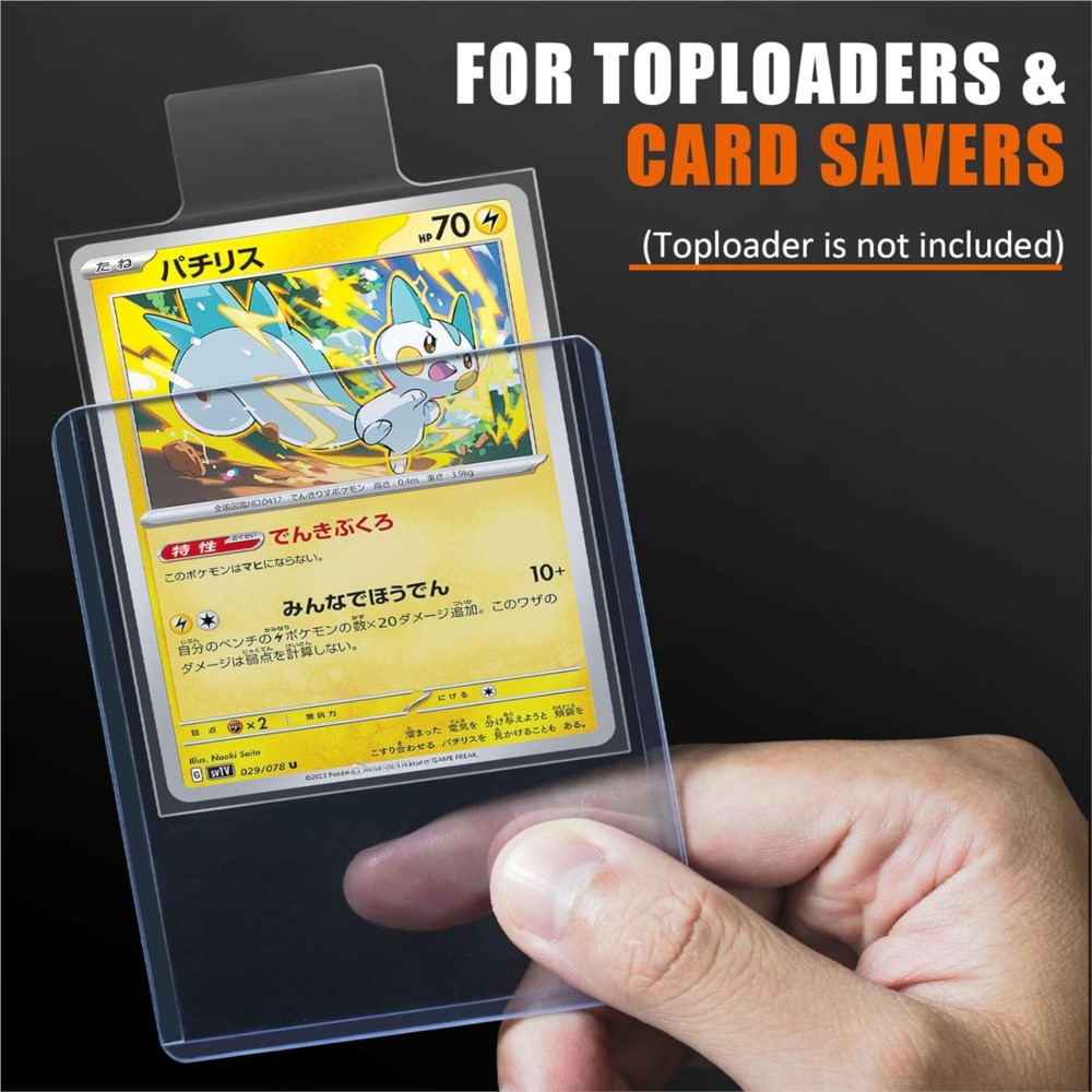 100-500 قطعة من أغلفة البطاقات - مراجعة Graded Card Display وسعره