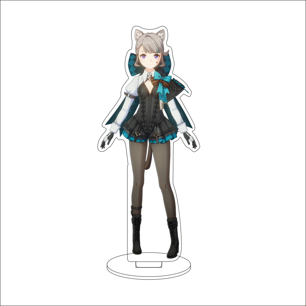 تمثال أنمي من لعبة جينشين إمبا - مراجعة Figma Stand Set وسعره