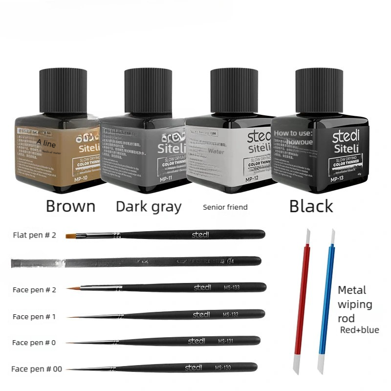 ستيدي MP07-MP28 40 جرام طلاء ف - مراجعة Tamiya Model Paint Set وسعره