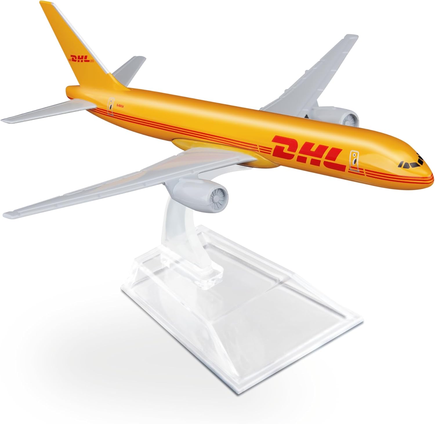 16 سنتيمتر طائرة معدنية B757 D - مراجعة Model Airplane Plastic وسعره